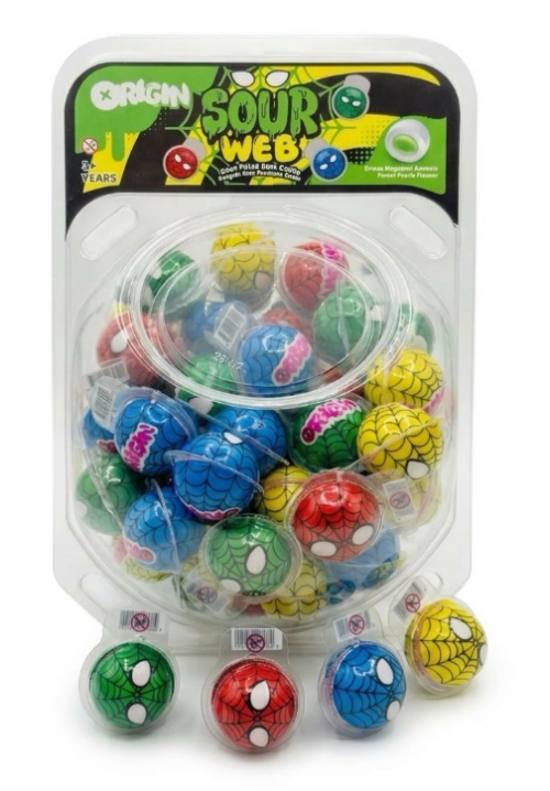 ORIGIN SOUR JAR FILLED SOFT SUGAR SPHERES*65