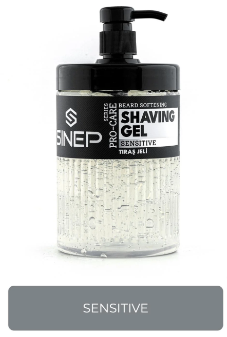 SINEP 1000 ML SHAVE GEL SENSITIVE*12