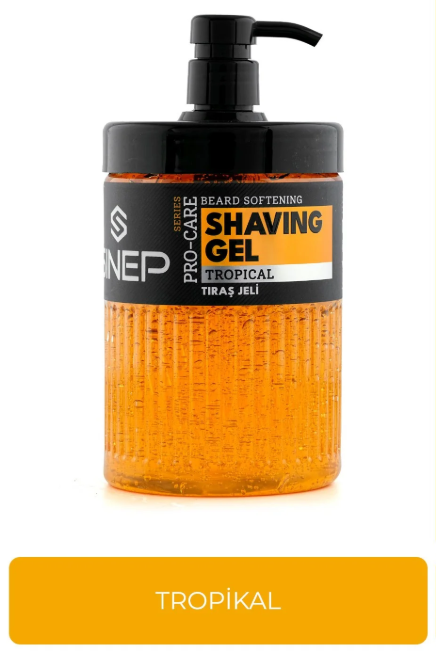 SINEP 1000 ML SHAVE GEL TROPICAL*12