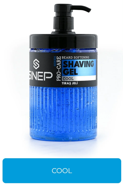 SINEP 1000 ML SHAVE GEL COOL*12