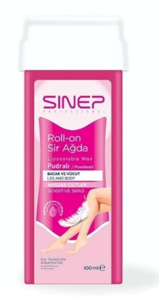 SINEP 100 ML ROLL-ON WAX WITH POWDER*24