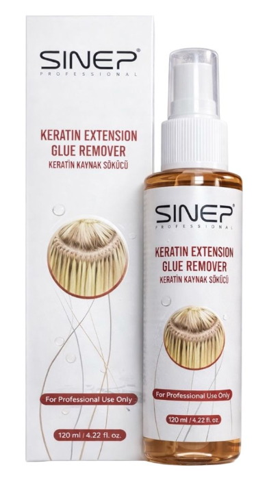 SINEP 125 ML KERATIN HAIR EXTENSION REMOVER*48