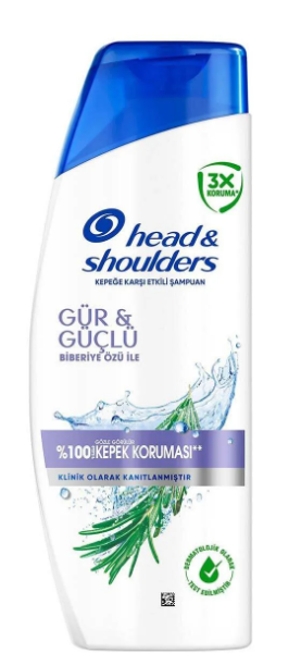 HEAD SH 300 ML THICK STRONG HAIR MEN*6