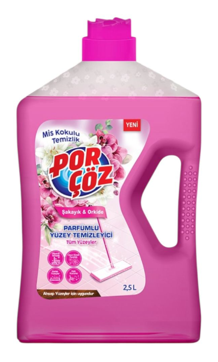 PORÇÖZ SURFACE CLEANER 2.5 LT PEONY ORCHID*6