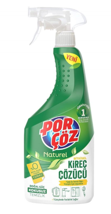 PORÇÖZ 750 ML HERBAL LIME REMOVER SPRAY*12