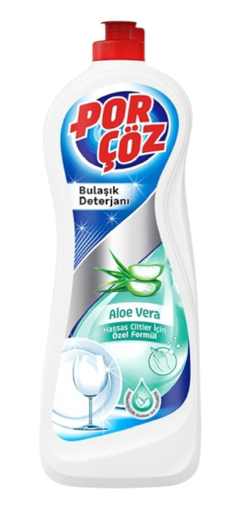 PORÇÖZ 675 ML SIVI BULAŞIK DETERJANI ALOE VERA*16