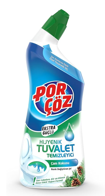 PORÇÖZ 750 ML WC TEMİZ.JEL ÇAM KOKULU*12