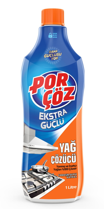PORÇÖZ YAĞ ÇÖZÜCÜ 1 LT.*18