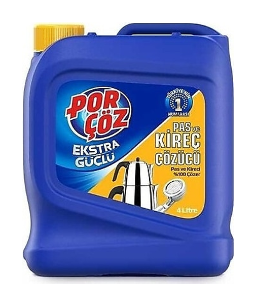 PORÇÖZ KİREÇ ÇÖZÜCÜ 4 LT*4