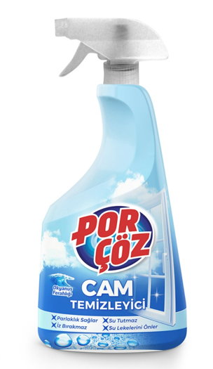 PORÇÖZ 500 ML CAM TEMİZLEYİCİ *12