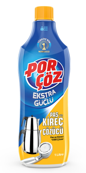 PORÇÖZ KİREÇ ÇÖZÜCÜ 1 LT*18
