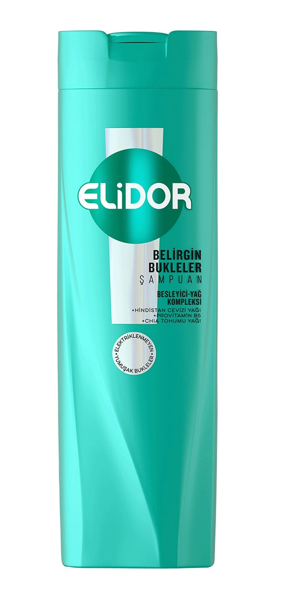 ELİDOR 400 ML ŞMP BELİRGİN BUKLELER YEŞİL*6