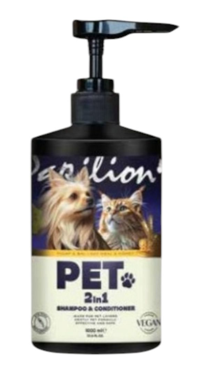 PAPİLİON 1000 ML KEDİ & KÖPEK ŞAMP.YULAF BAL*12