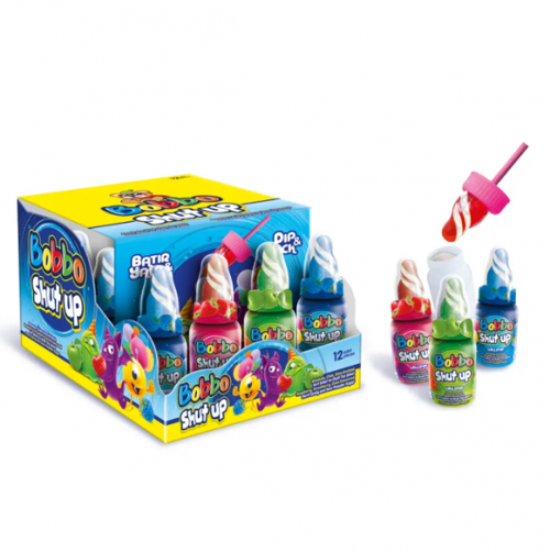 BOBBO (AY014) SHUT UP ŞEKER VE EKŞİ TOZ 32 GR*12