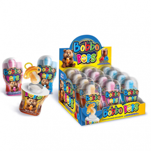 BOBBO (AY002) POPS ŞEKER VE EKŞİ TOZ 32 GR*12