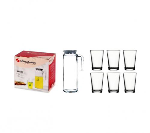 (96396) PAŞABAHÇE WATER SET ALANYA WITH GREY COVERED *2