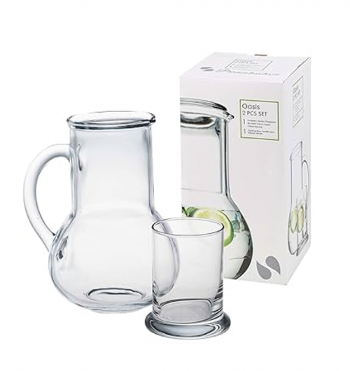 (98328) PAŞABAHÇE NIGHT PITCHER SET*6
