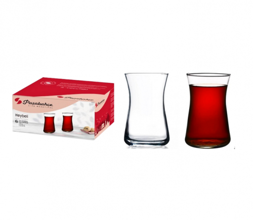 (42361)PAŞABAHÇE TEA GLASS 6 PCS *8