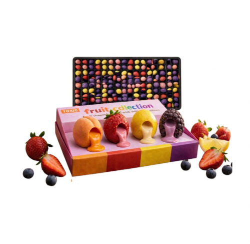 TOKOO 96 GR FRUIT-SHAPED CHOCOLATE BASKET*10