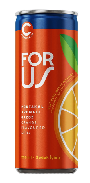 FOR US 330 ML ORANGE FLAVORED SODA*24