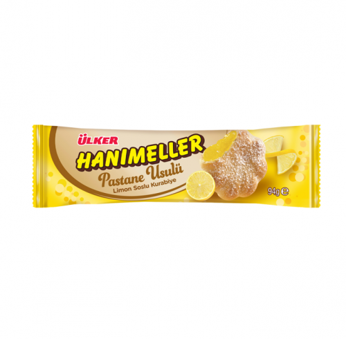 ÜLKER (119600) HANIMELLER LEMON SAUCE CRUB ROLL 94 GR*18