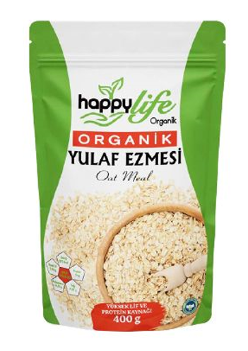 H.LIFE 500 GR ORGANIC OATMEAL*12