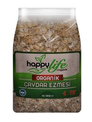 H.LIFE 500 GR ORGANIC RYE FLAKES*12