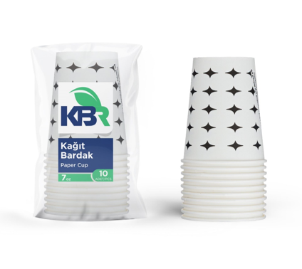 KBR (KPK-001) 10-PACK 7 FREE PAPER CUPS*60