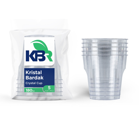 KBR (KPK-103) 5-Piece Crystal Glasses*60