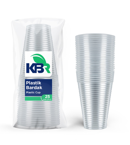 KBR (KPK-101) 25-PACK 180 CC PLASTIC CUPS*30
