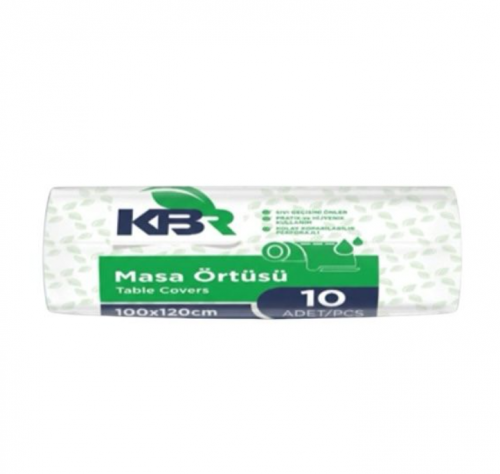 KBR (KPK-921) TABLECLOTH ROLL, 10-PACK, 100*120 CM*24