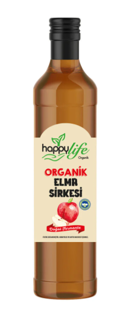 H.LİFE 500 GR ORGANIC APPLE VINEGAR*12