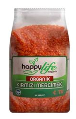 H.LİFE 1000 GR ORGANIC RED LENTILS *12