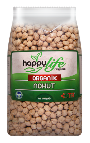 H.LİFE 1000 GR ORGANIC CHICKPEAS*12
