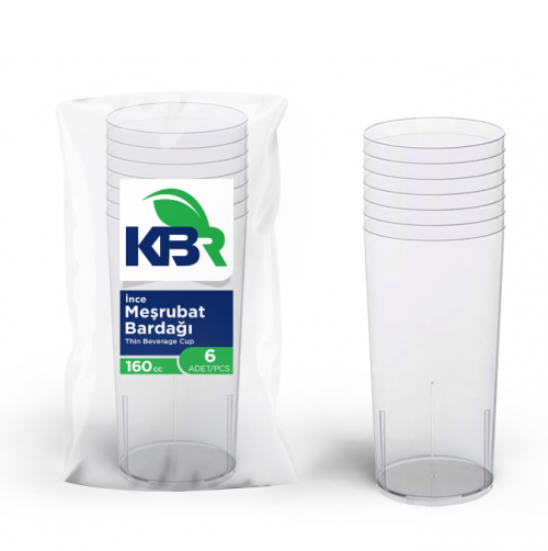 KBR (KPK-111) 6-Piece Slim Drink Glasses*60