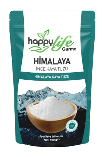 H.LIFE 500 GR HIMALAYAN ROCK SALT (WHITE)*12
