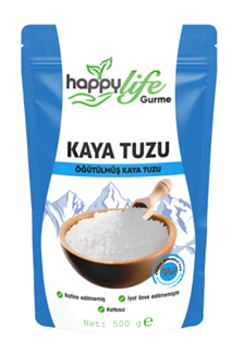 H.LIFE 500 GR ROCK SALT (WHITE)*12