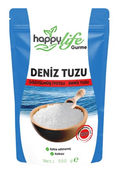 H.LIFE 500 GR SEA SALT*12