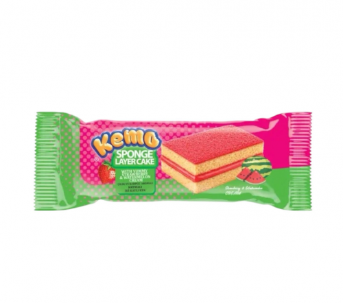 KEMO 2 KATLI KARPUZ ARM.KREMALI KEK 35 GR*24