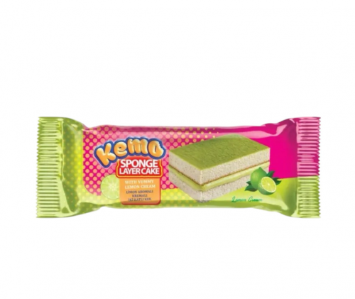 KEMO 2 KATLI LİMON ARM.KREMALI KEK 35 GR*24