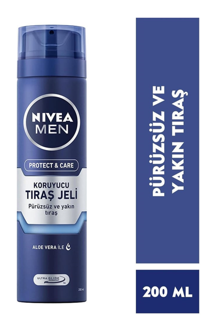 NIVEA Гель для бритья 200 мл, защита и уход*24