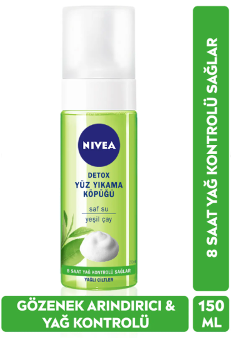 NIVEA 150 мл пенки для умывания лица для детоксикации*12
