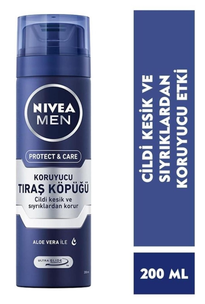 NIVEA 200 мл пены для бритья. Защита и уход*24
