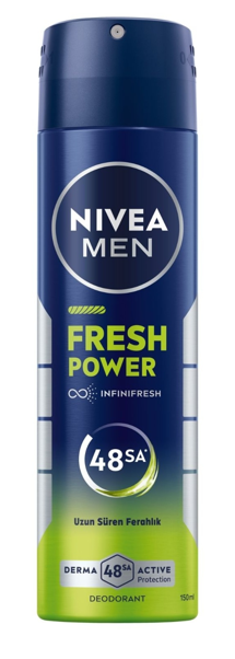 NİVEA DEO 150 ML MEN FRESH POWER*1
