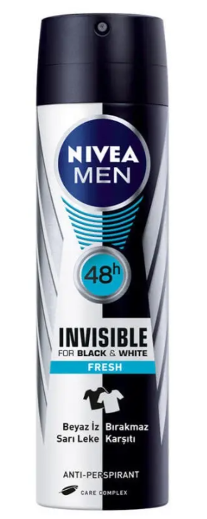 NİVEA DEO 150 ML MEN B&W FRESH*1