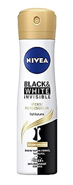 NİVEA DEO 150 ML WOMEN B&W İPEKSİ PUR.*1