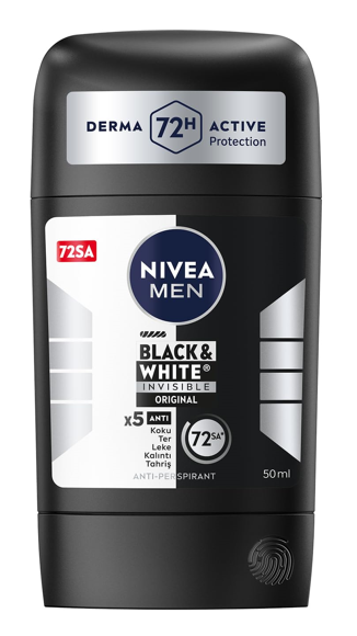 NİVEA STİCK 50 ML BAY B&W ORİGİNAL*1