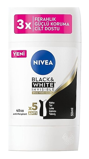 NİVEA STİCK 50 ML BYN İPEKSİ PÜRÜZSÜZLÜK*1