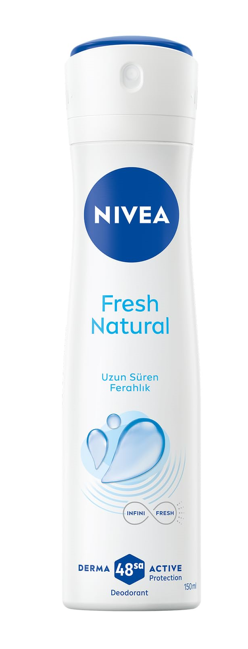 NİVEA DEO 150 ML WOMEN FRESH NATUREL*1