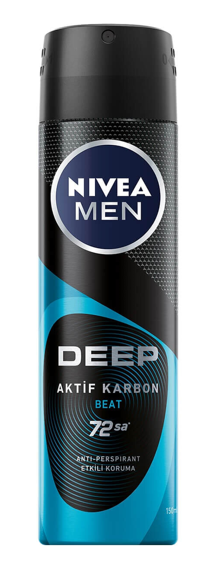NİVEA DEO 150 ML MEN DEEP BEAT*1